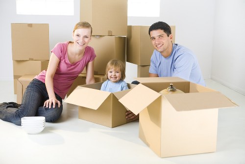 Moving truck service for West Hampstead residential streets