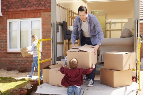 Truck loading support for properties near West Hampstead stations