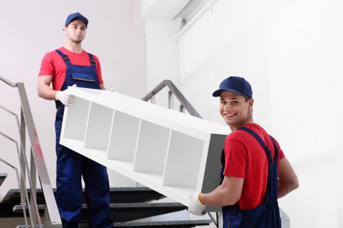Removal van service for home moves in West Hampstead