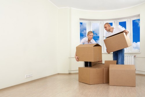 Local movers managing a home relocation in Westhampstead