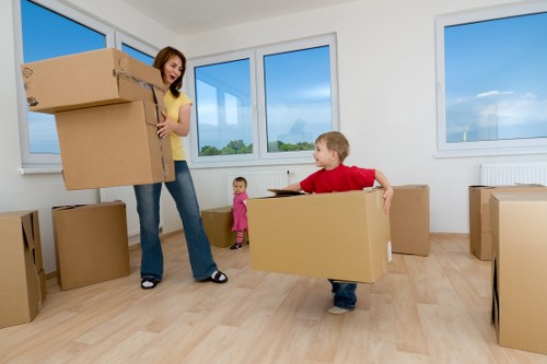 Furniture protection and packing for a local Westhampstead relocation