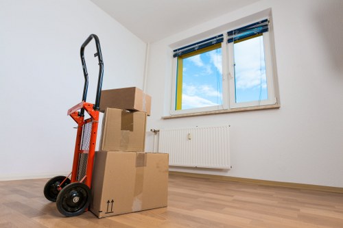 Careful furniture packing and transport for a Westhampstead move